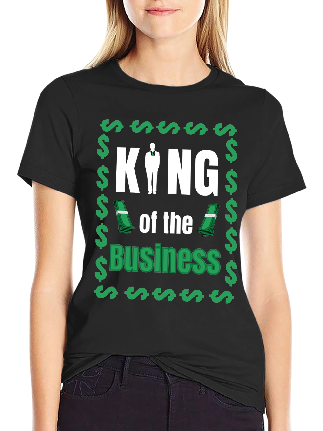 King of Business Graphic T-Shirt