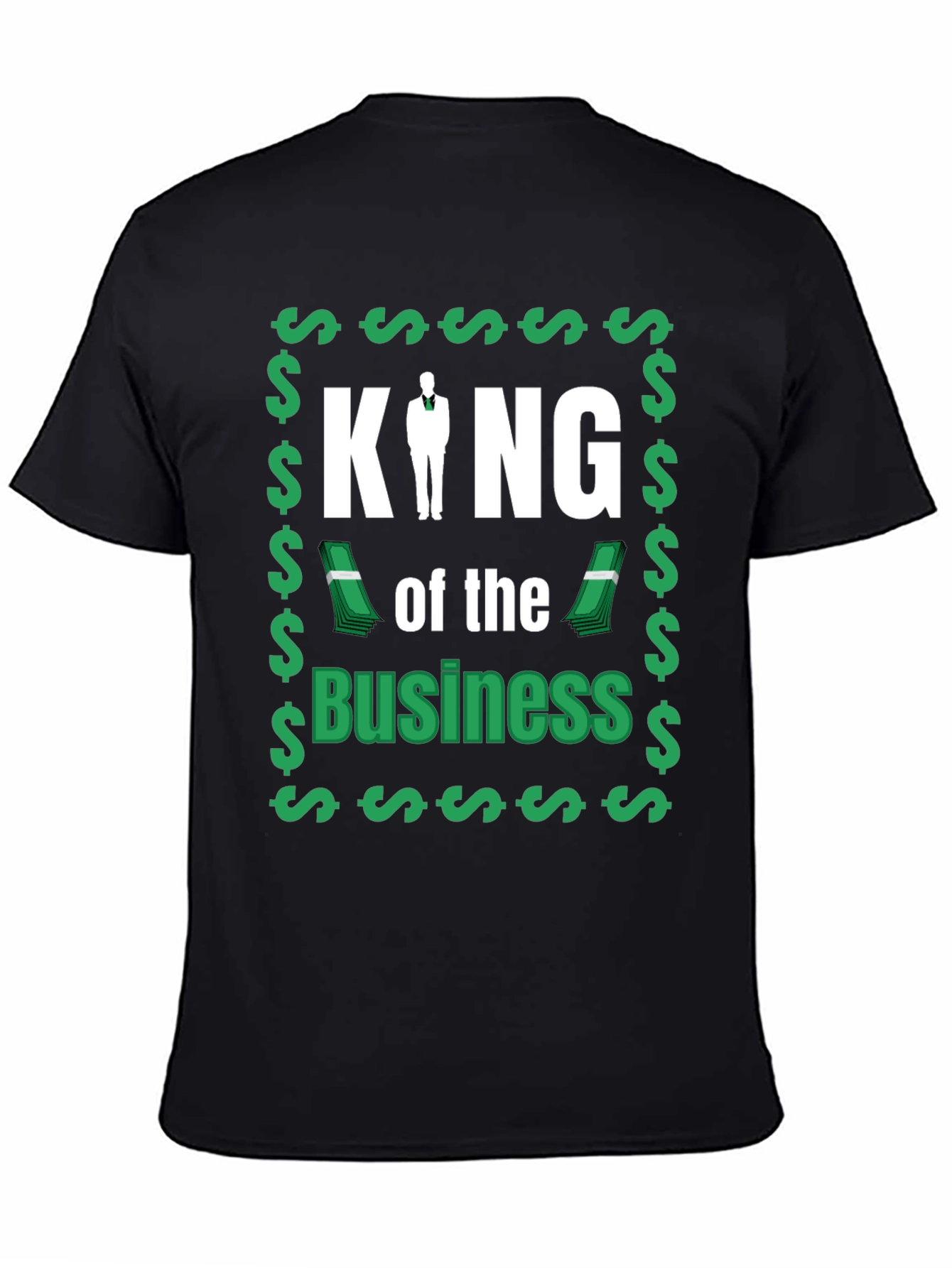 King of Business Graphic T-Shirt