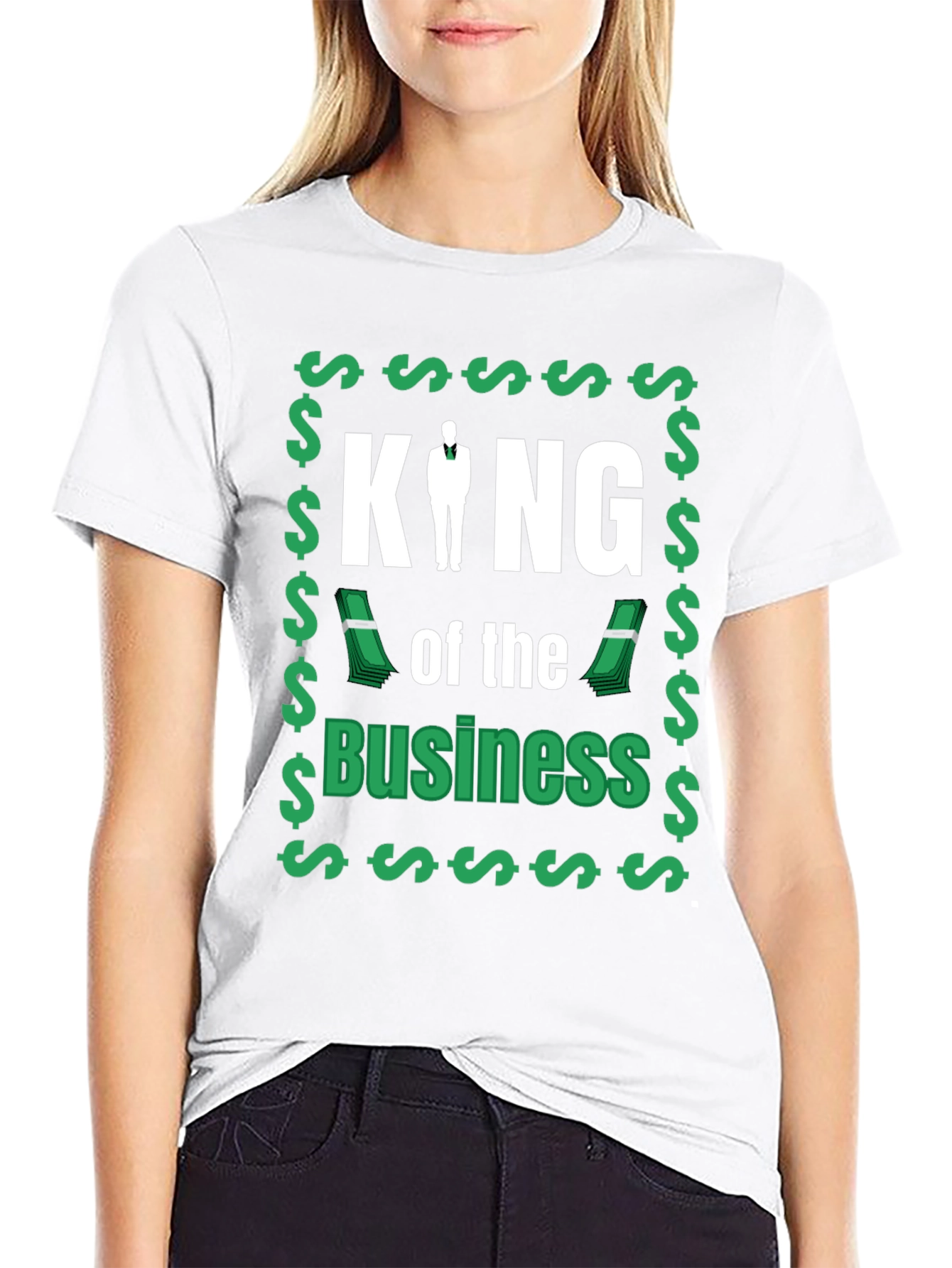 King of Business Graphic T-Shirt
