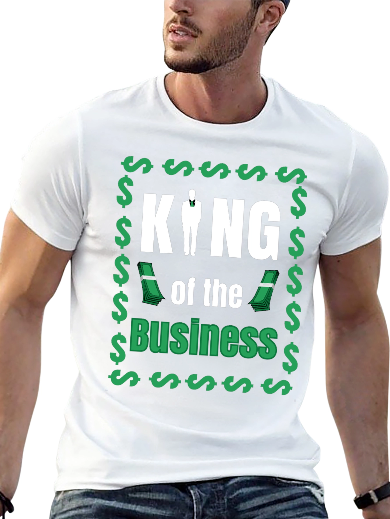 King of Business Graphic T-Shirt