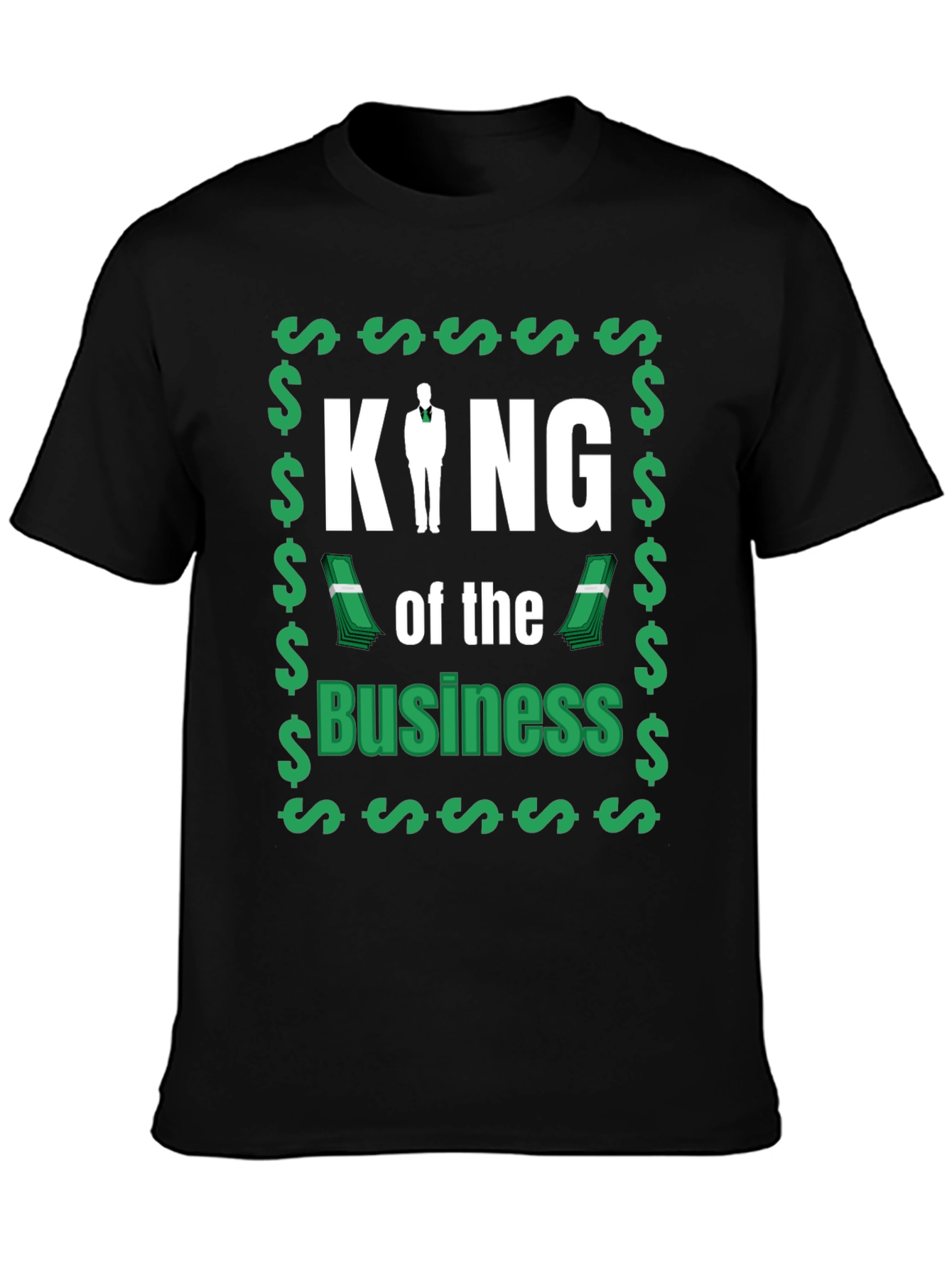 King of Business Graphic T-Shirt