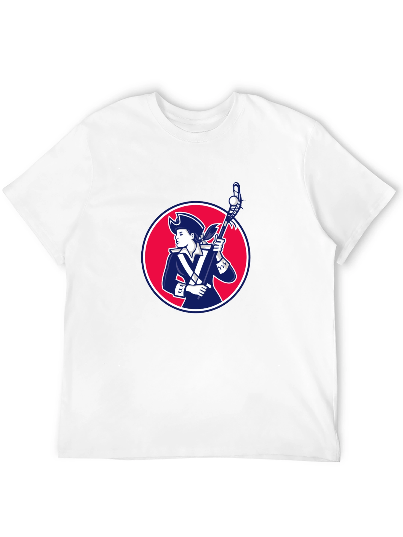 Patriot Lacrosse T-Shirt - Stylish Patriotic Tee