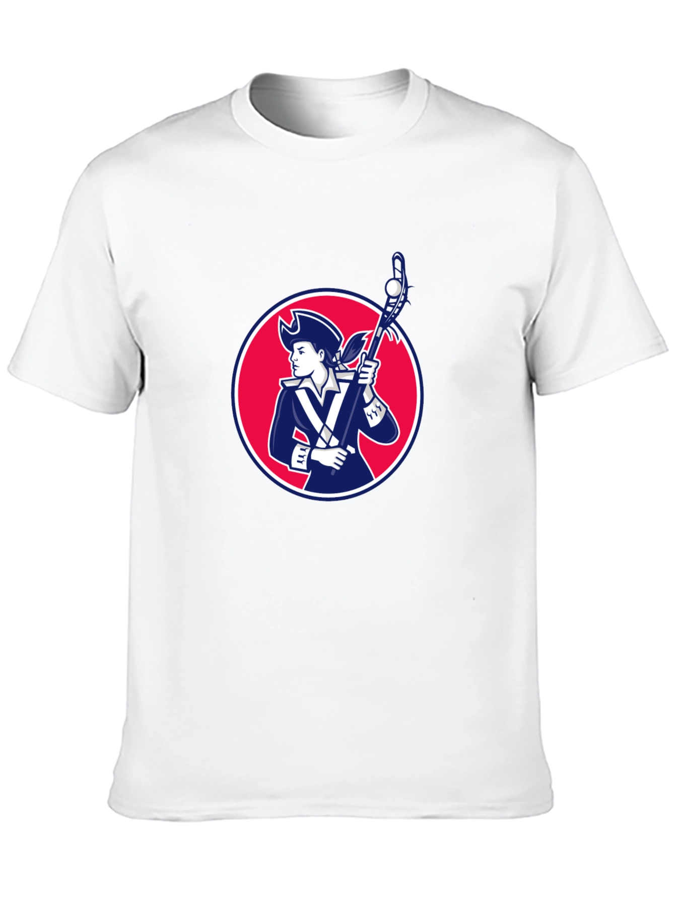 Patriot Lacrosse T-Shirt - Stylish Patriotic Tee