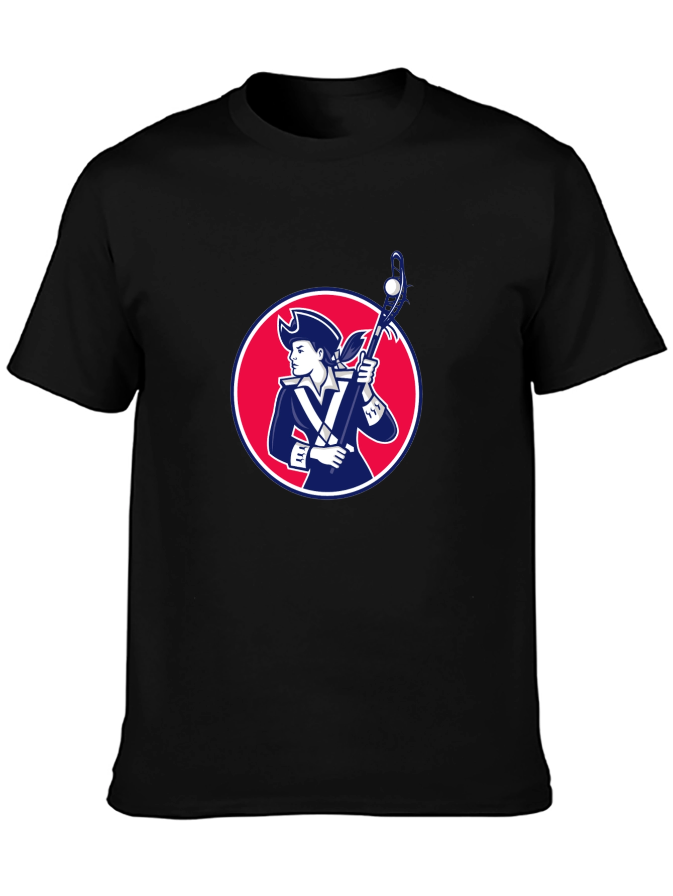 Patriot Lacrosse T-Shirt - Stylish Patriotic Tee