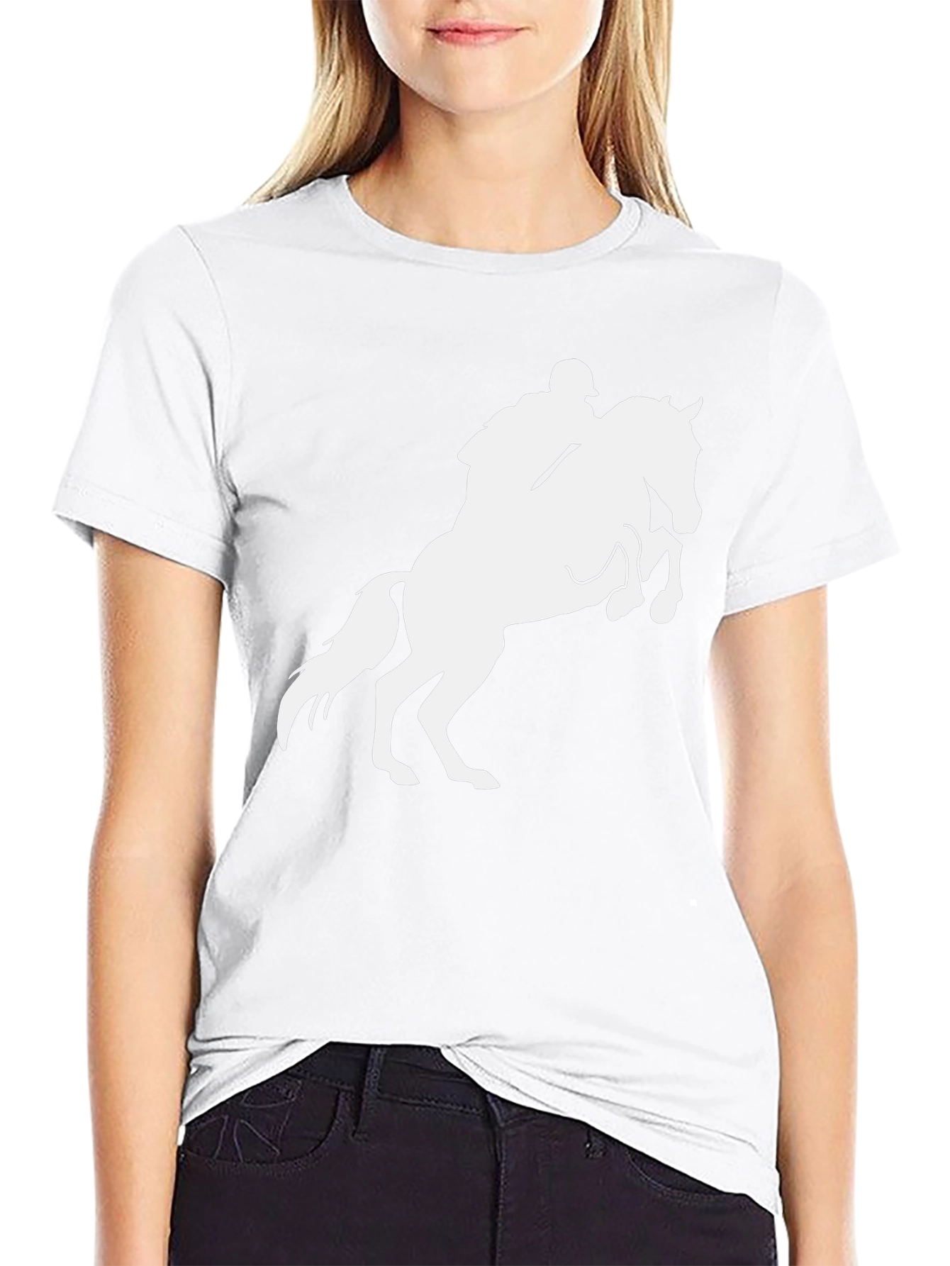 Equestrian Horse Rider Graphic Tee