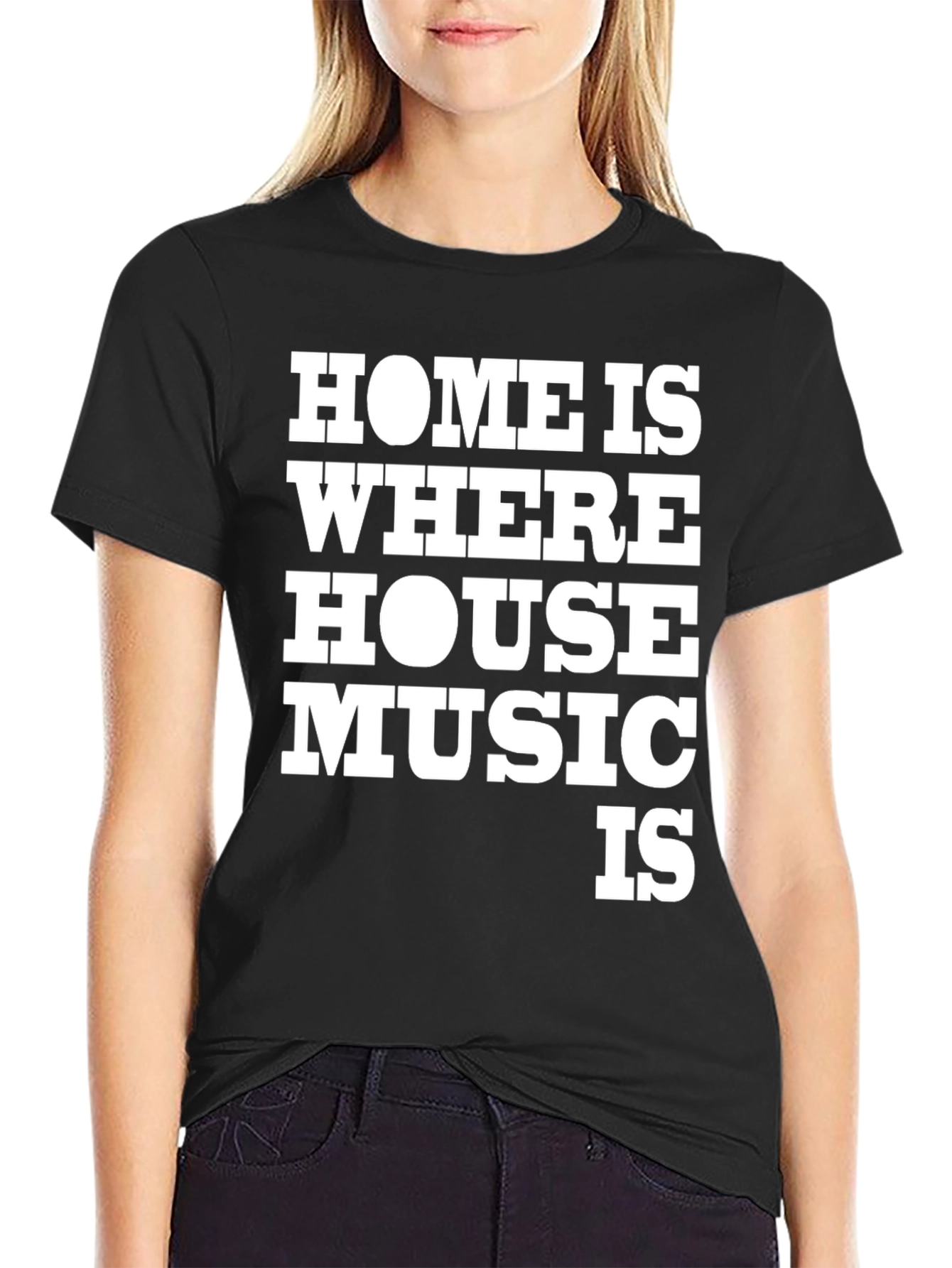 Home is Where House Music Is Graphic T-Shirt