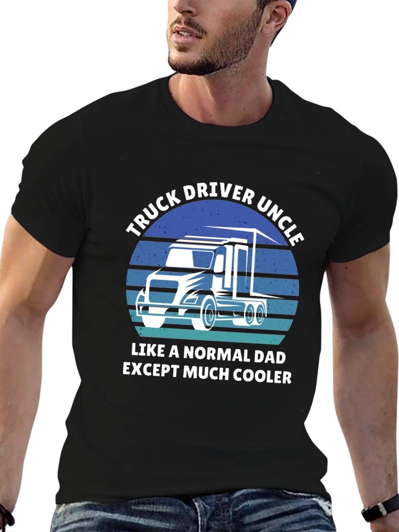 Truck Driver Uncle T-Shirt