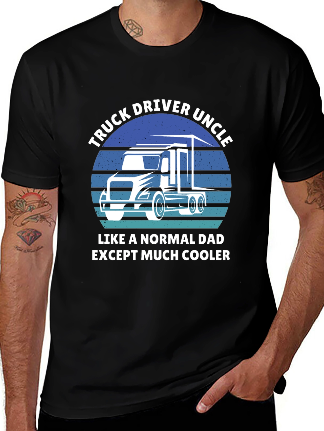 Truck Driver Uncle T-Shirt