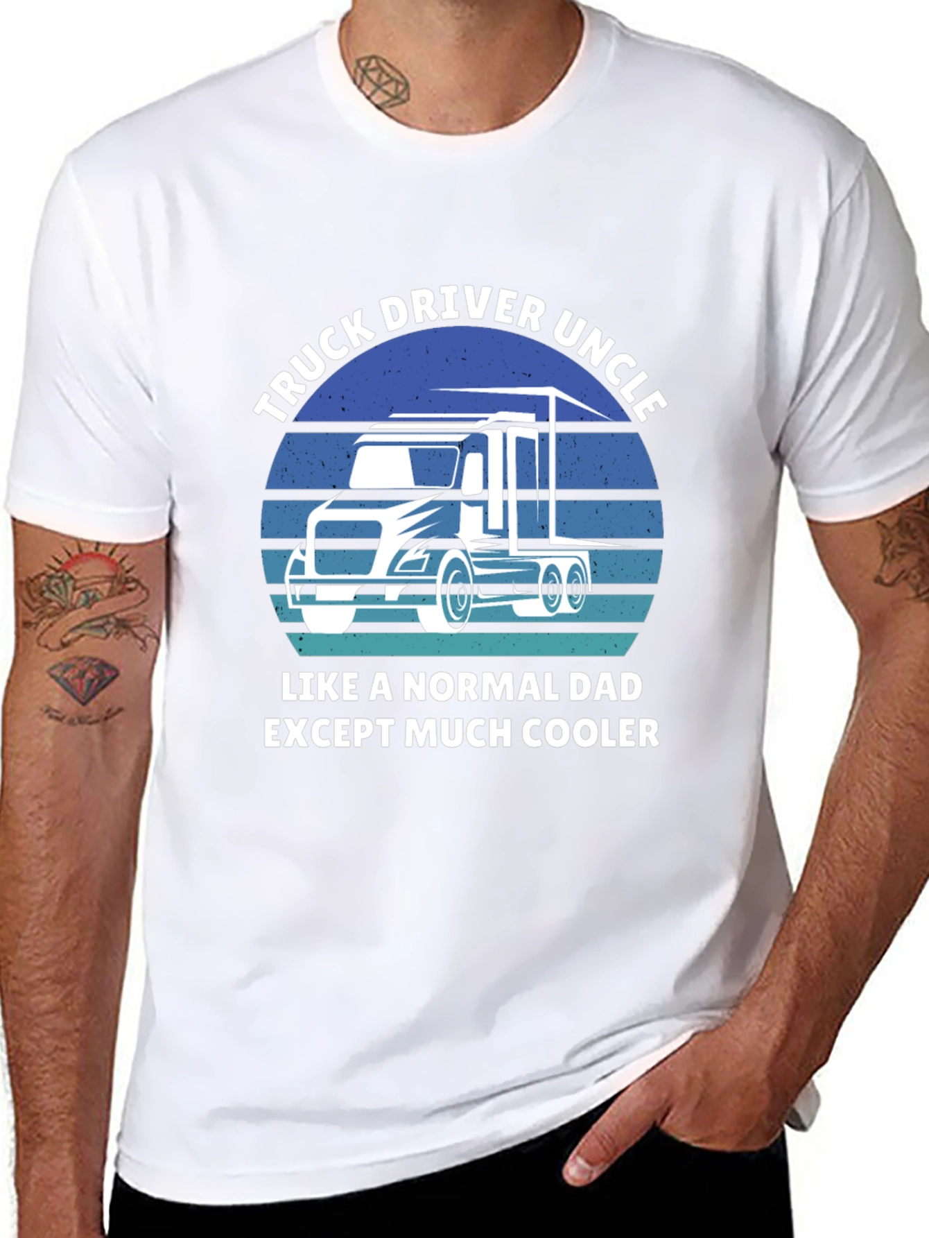 Truck Driver Uncle T-Shirt