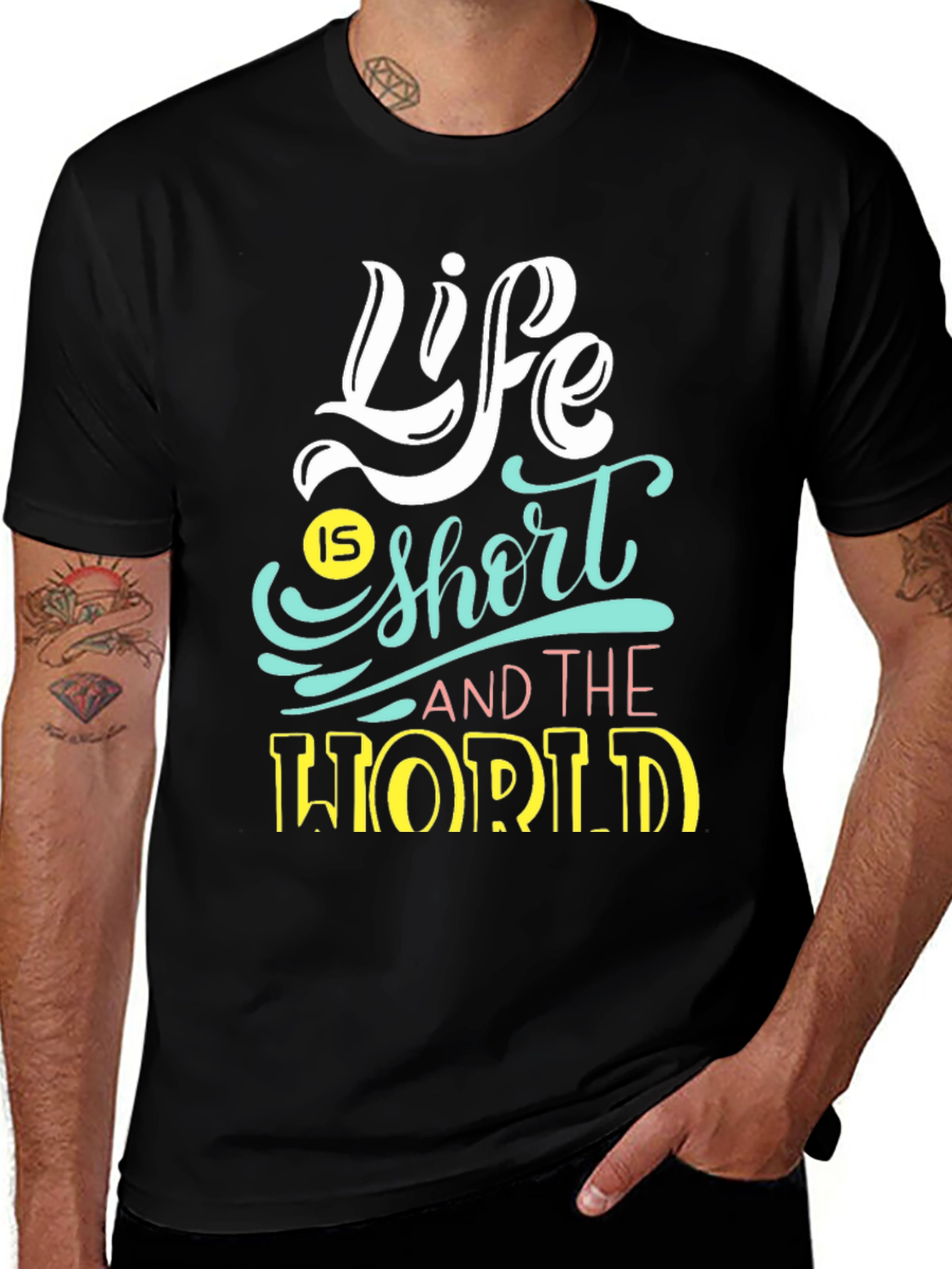 Life is Short Graphic Tee