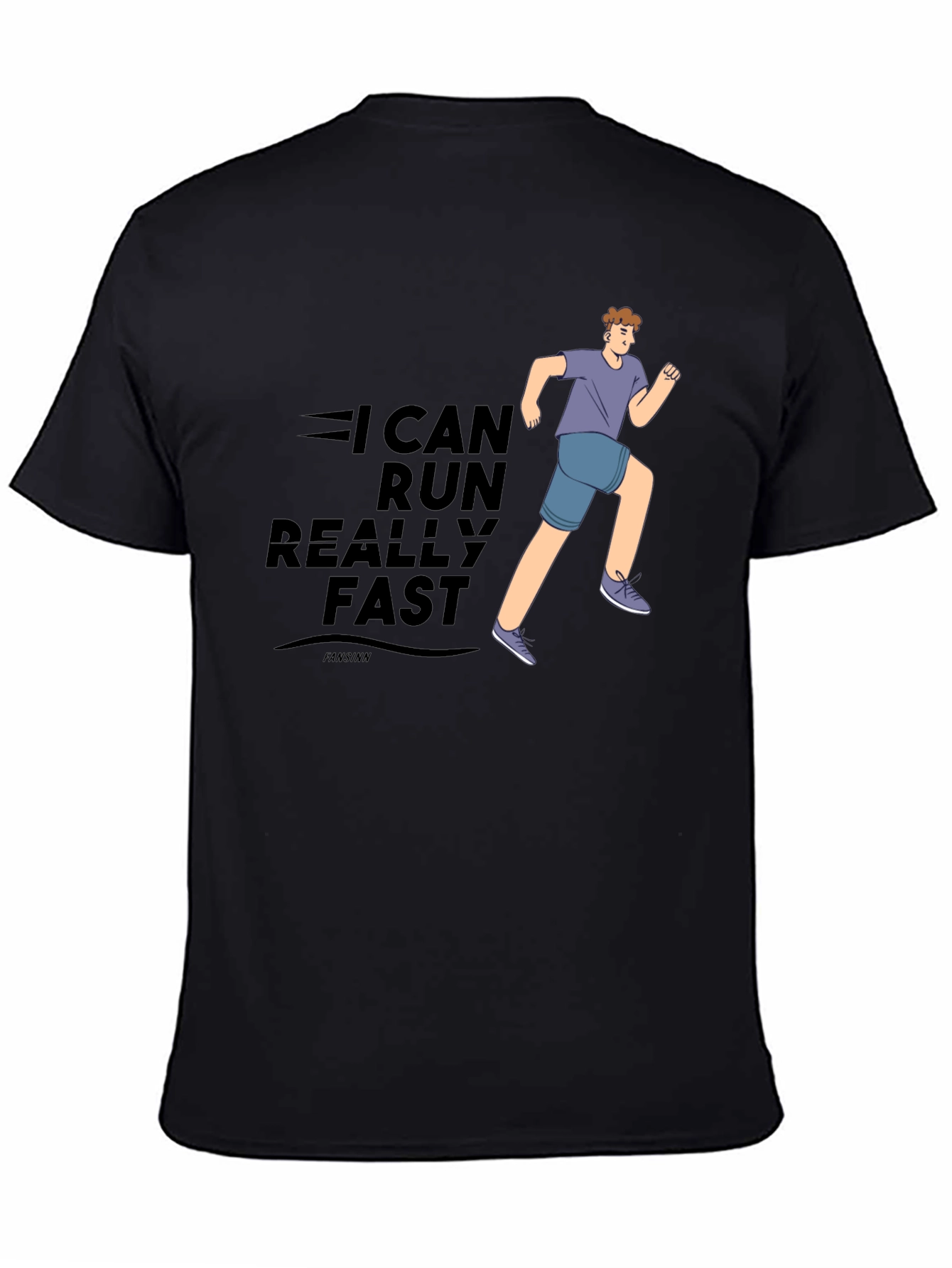I Can Run Really Fast Graphic Tee
