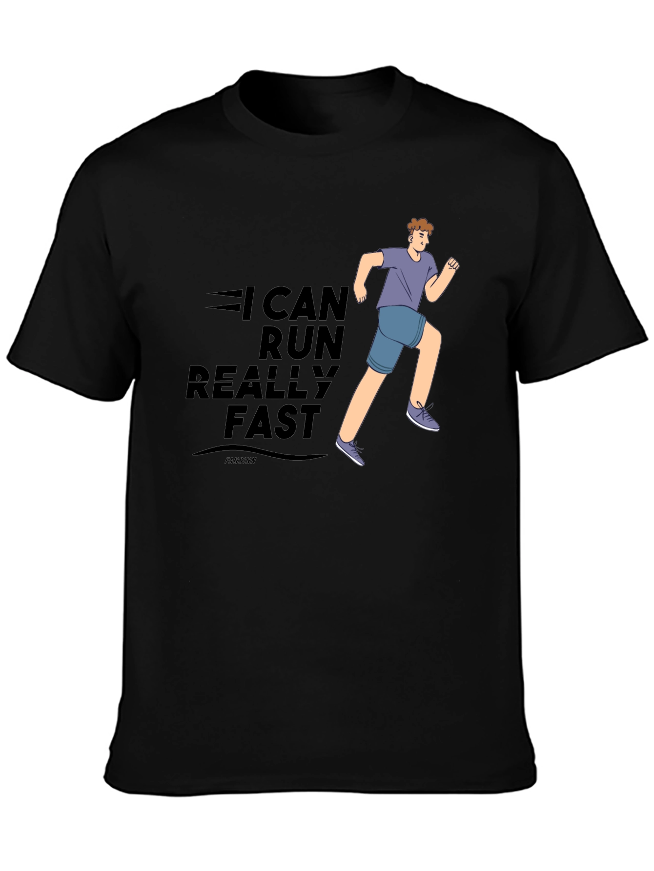 I Can Run Really Fast Graphic Tee