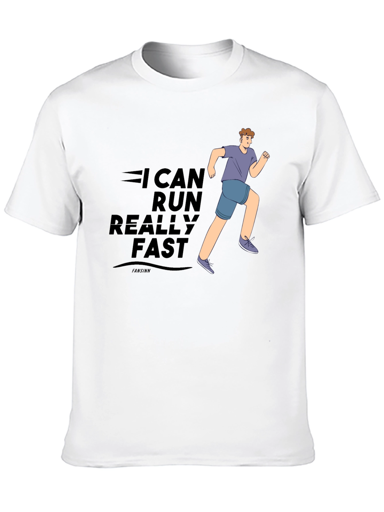 I Can Run Really Fast Graphic Tee