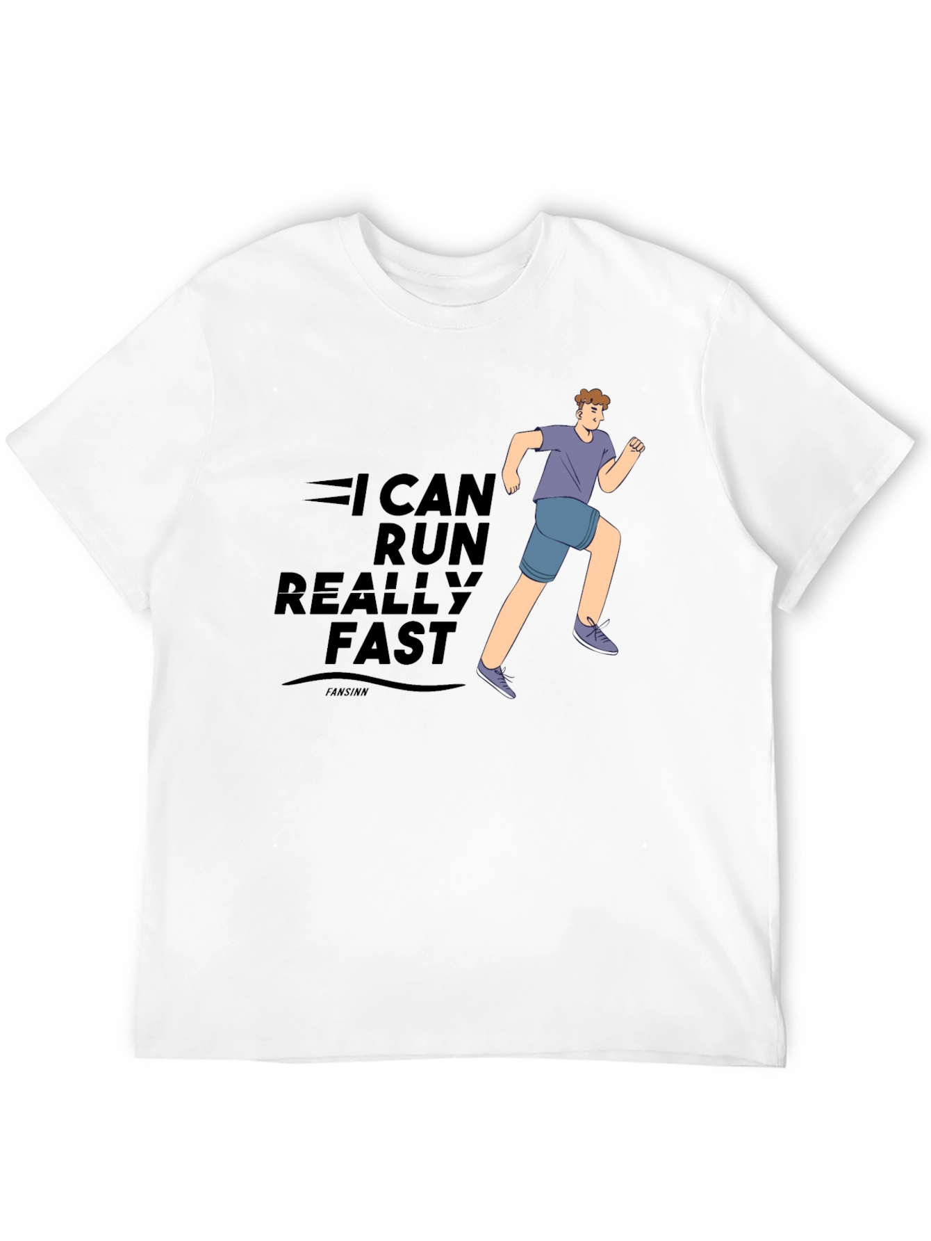 I Can Run Really Fast Graphic Tee