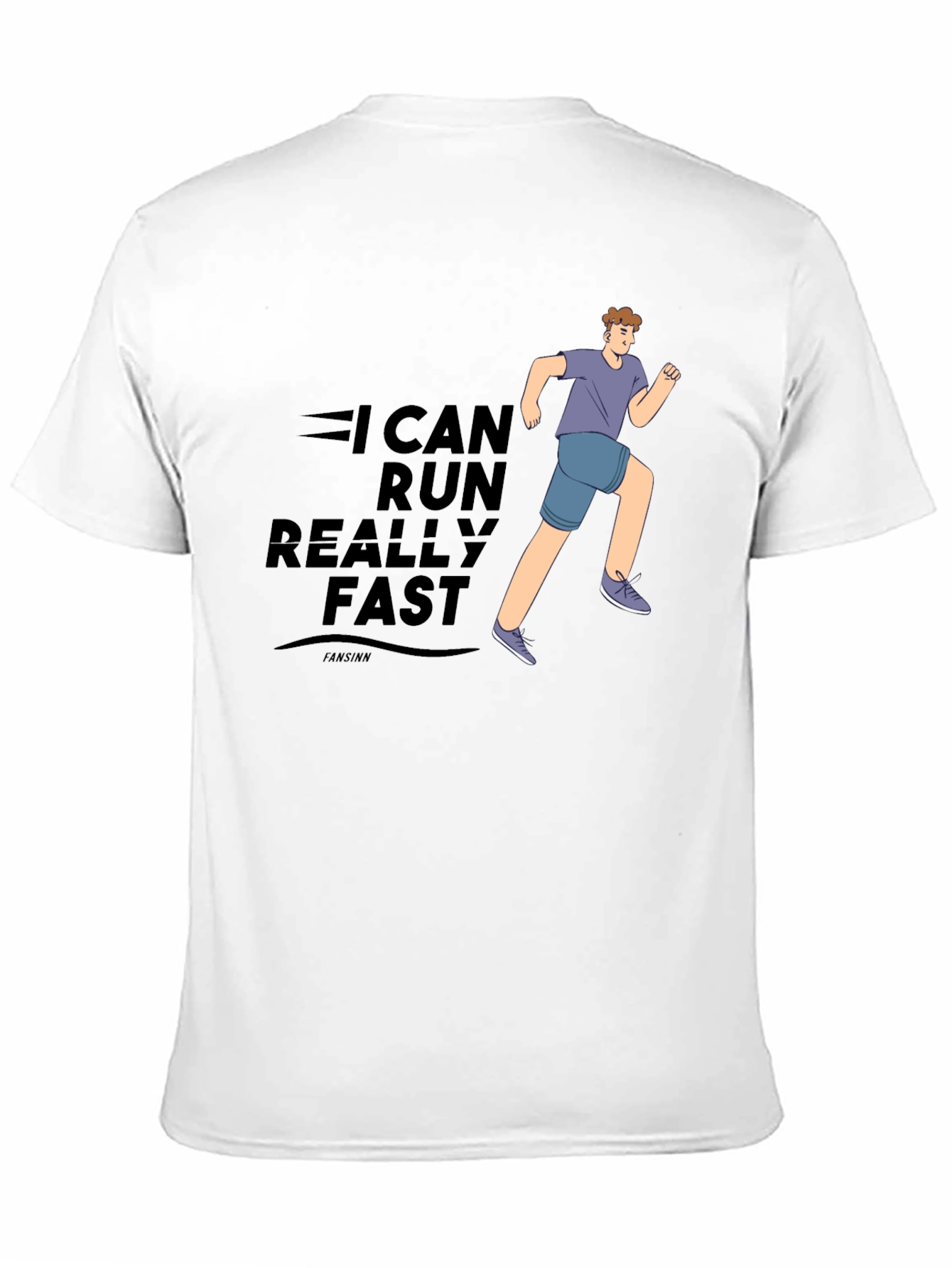 I Can Run Really Fast Graphic Tee