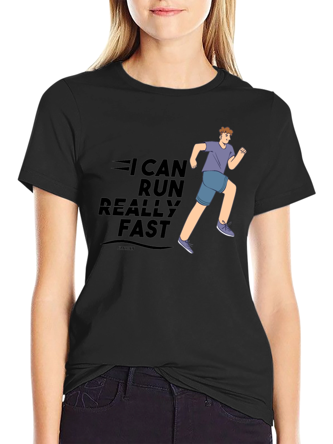 I Can Run Really Fast Graphic Tee