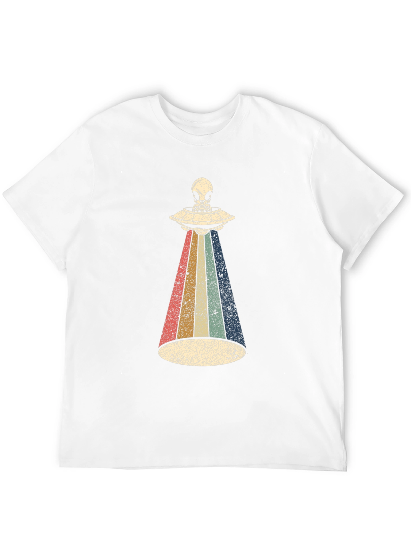 Retro Alien UFO T-Shirt
