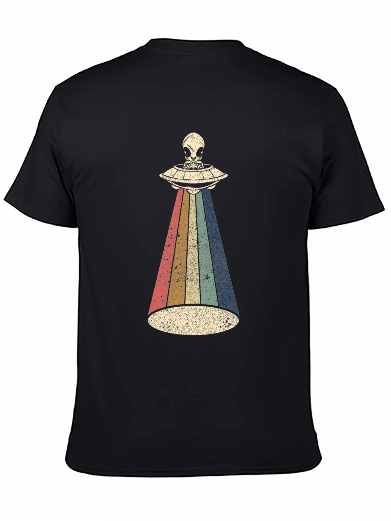 Retro Alien UFO T-Shirt
