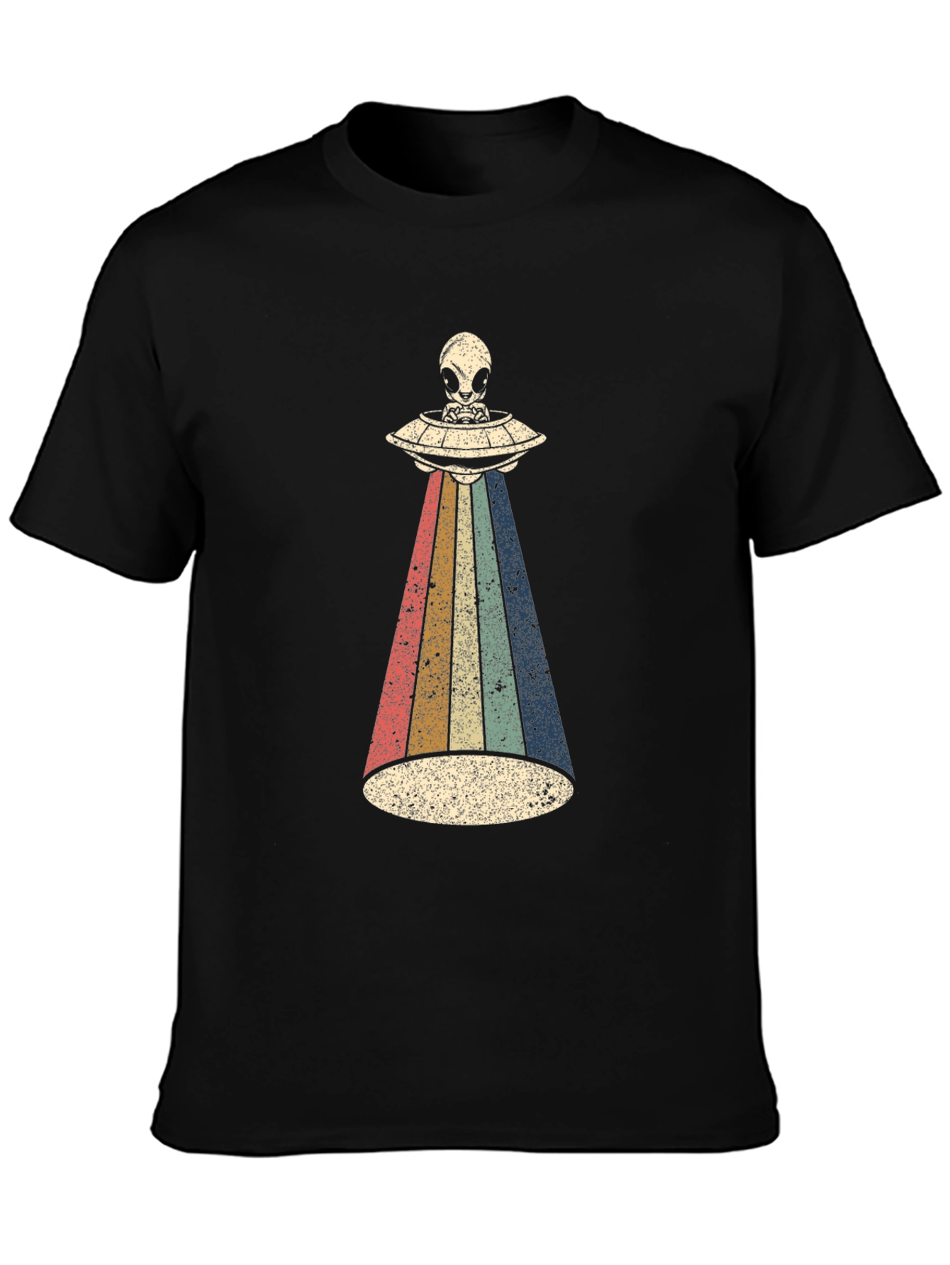 Retro Alien UFO T-Shirt