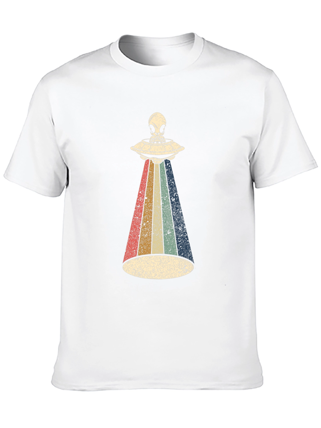Retro Alien UFO T-Shirt