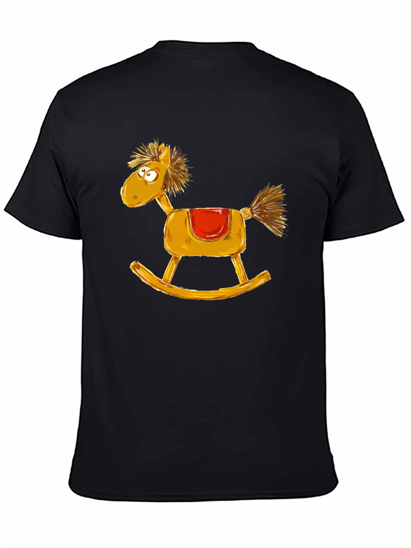 Rocking Horse Graphic Tee - Quirky Style