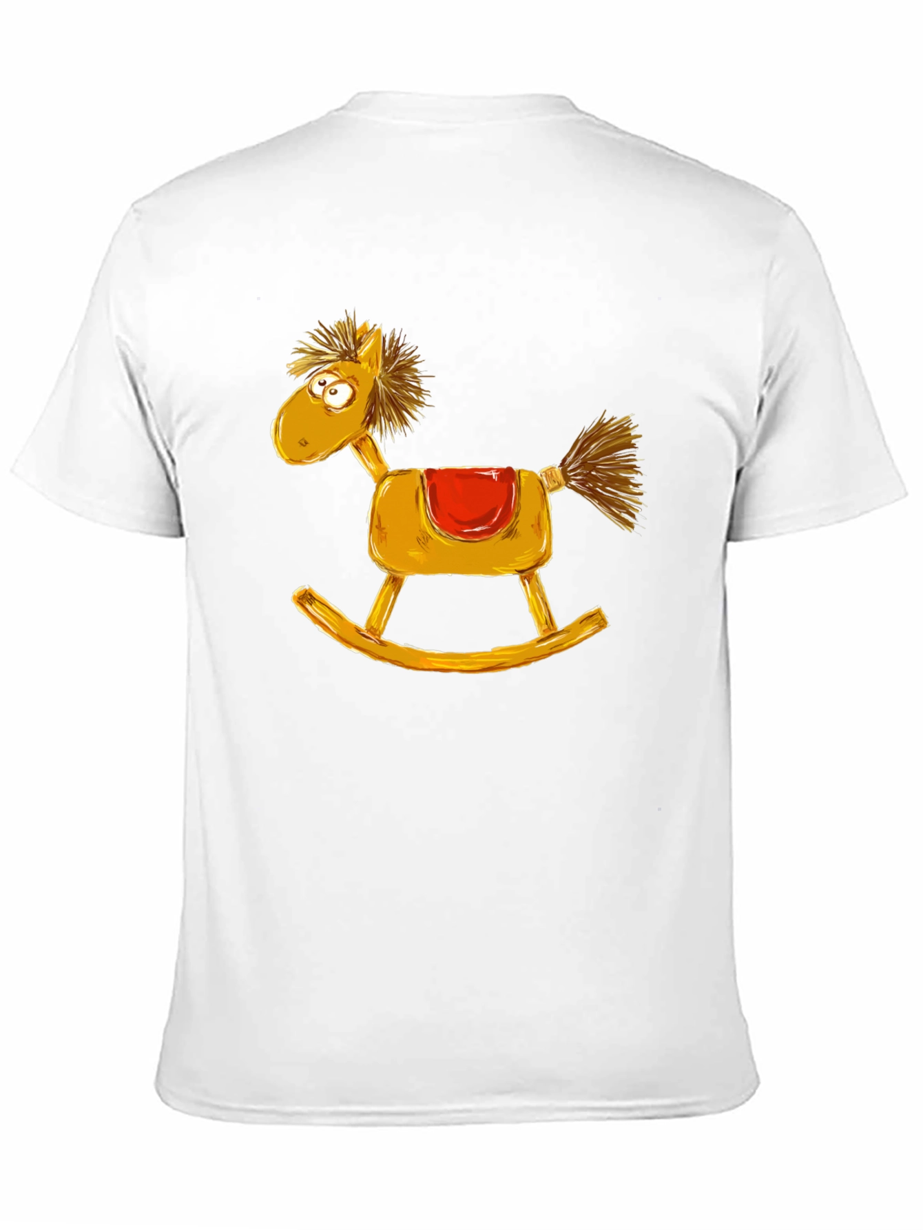 Rocking Horse Graphic Tee - Quirky Style