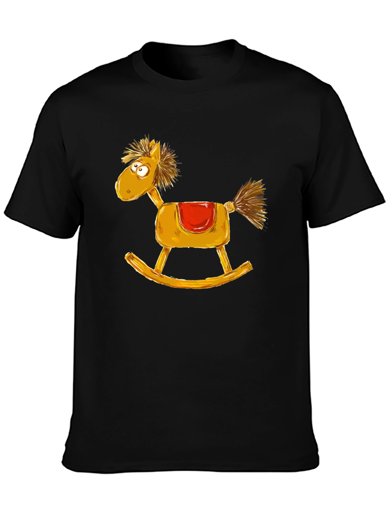 Rocking Horse Graphic Tee - Quirky Style