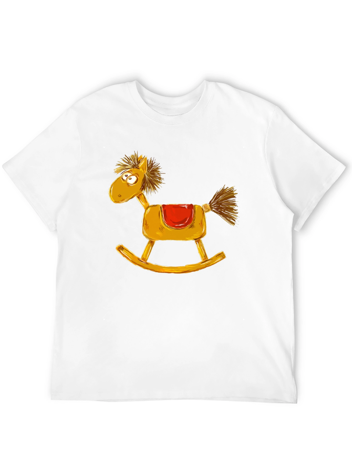 Rocking Horse Graphic Tee - Quirky Style