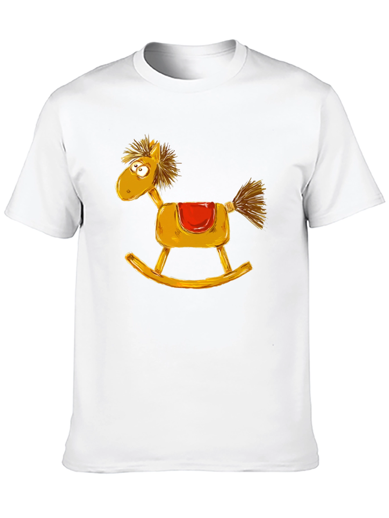 Rocking Horse Graphic Tee - Quirky Style