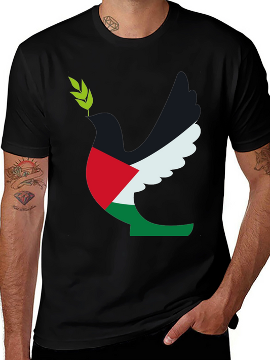 Palestine Dove T-Shirt - Peace Symbol
