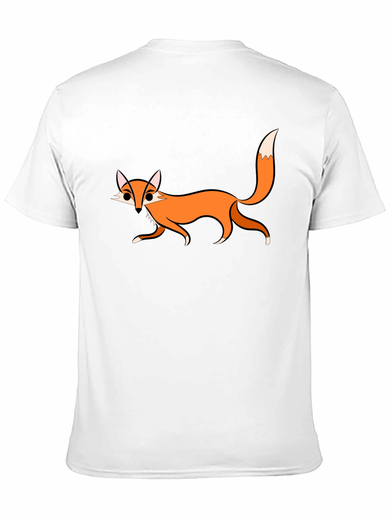 Fox Graphic Black T-Shirt - Casual & Fun!
