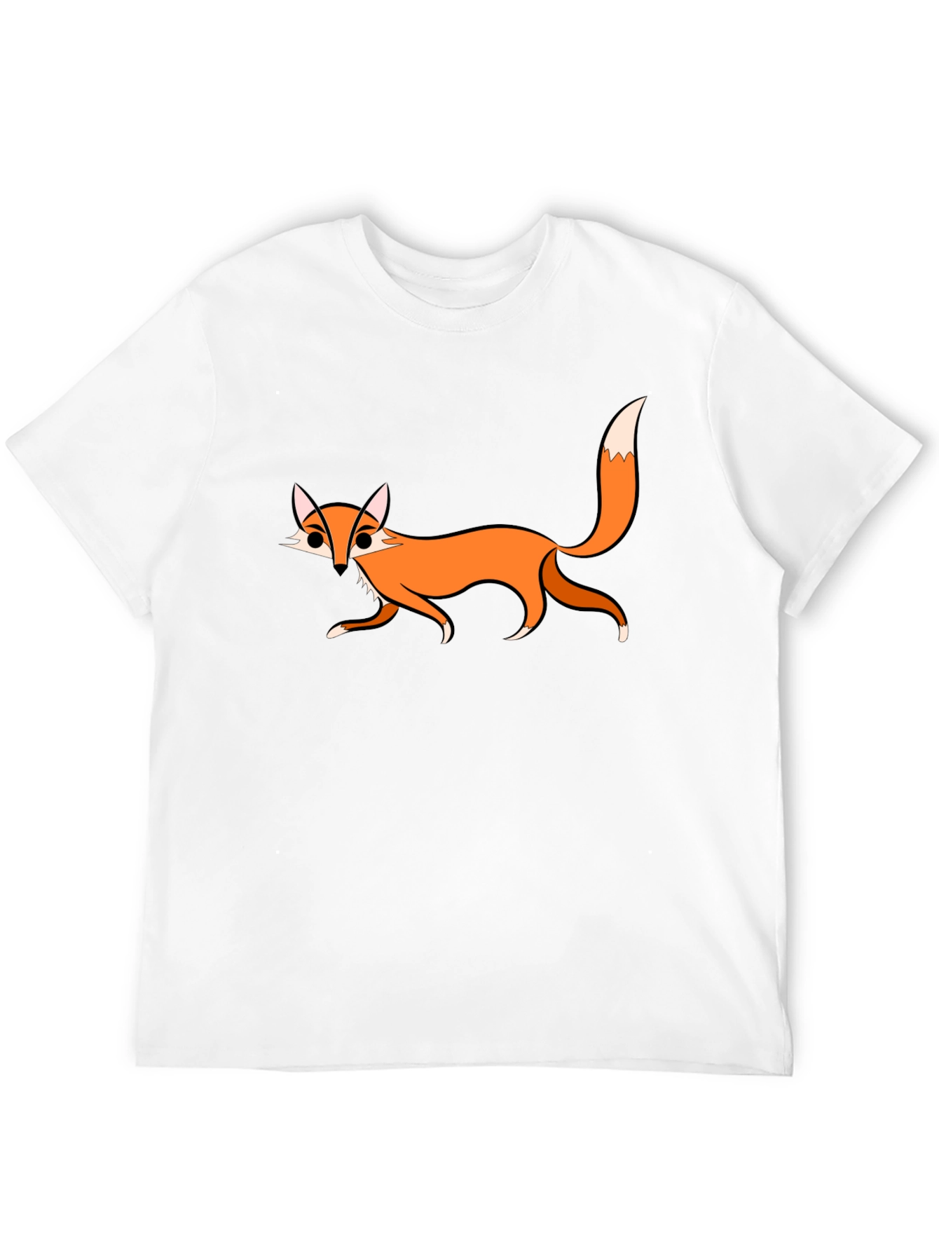 Fox Graphic Black T-Shirt - Casual & Fun!