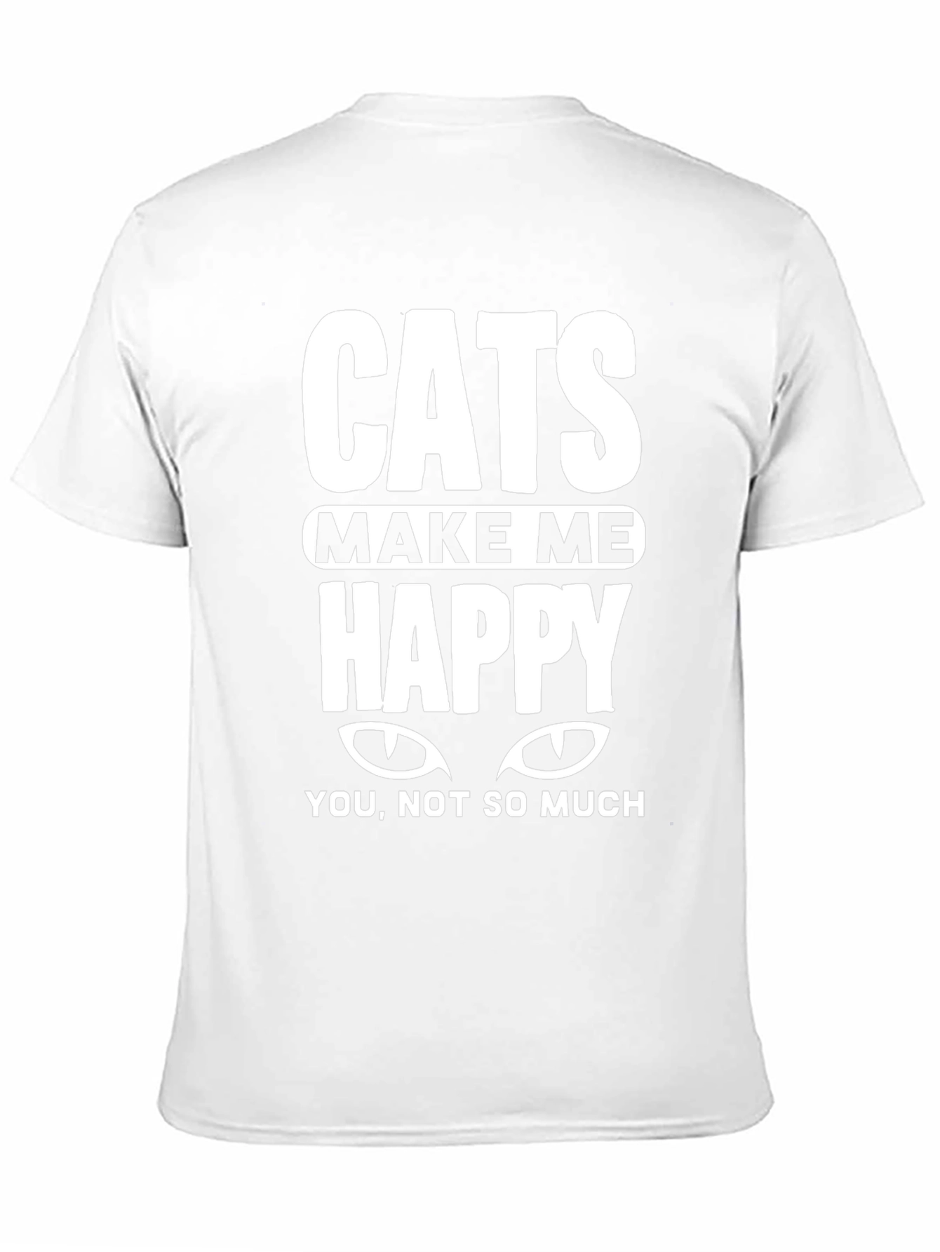 Cats Make Me Happy Tee
