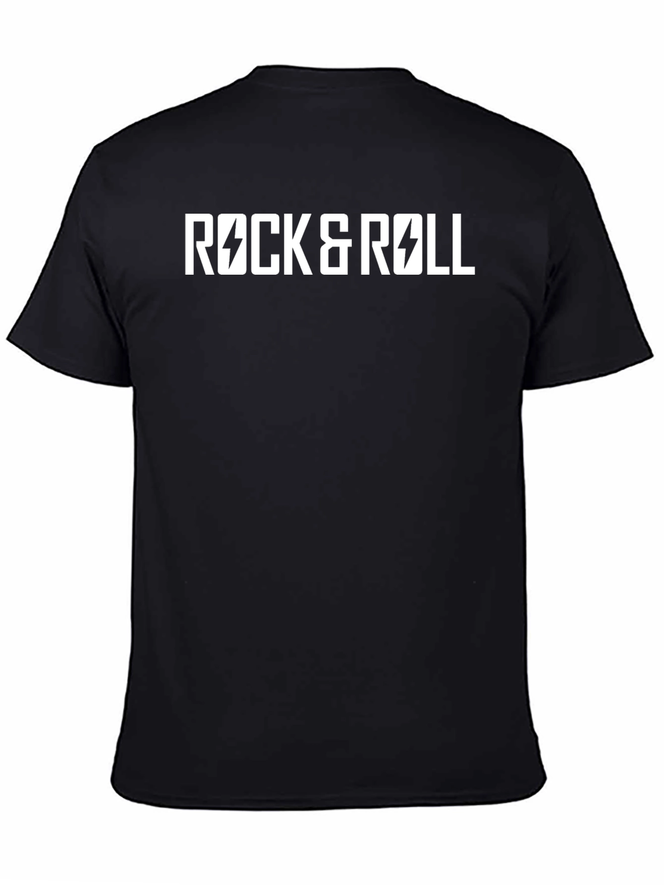 Rock & Roll Graphic Tee - Black