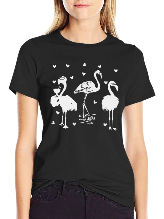 Flamingo T-Shirt: Fun Stylish Cotton Tee