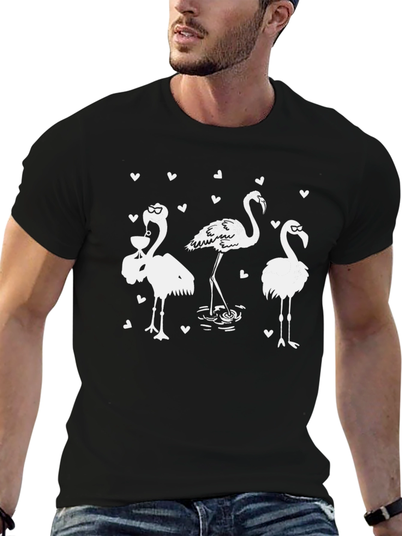 Flamingo T-Shirt: Fun Stylish Cotton Tee