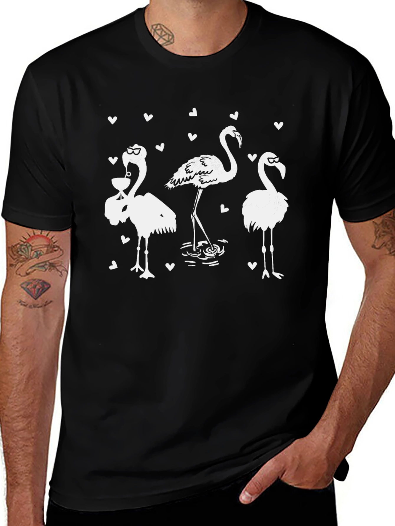 Flamingo T-Shirt: Fun Stylish Cotton Tee