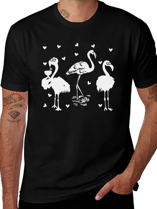 Flamingo T-Shirt: Fun Stylish Cotton Tee
