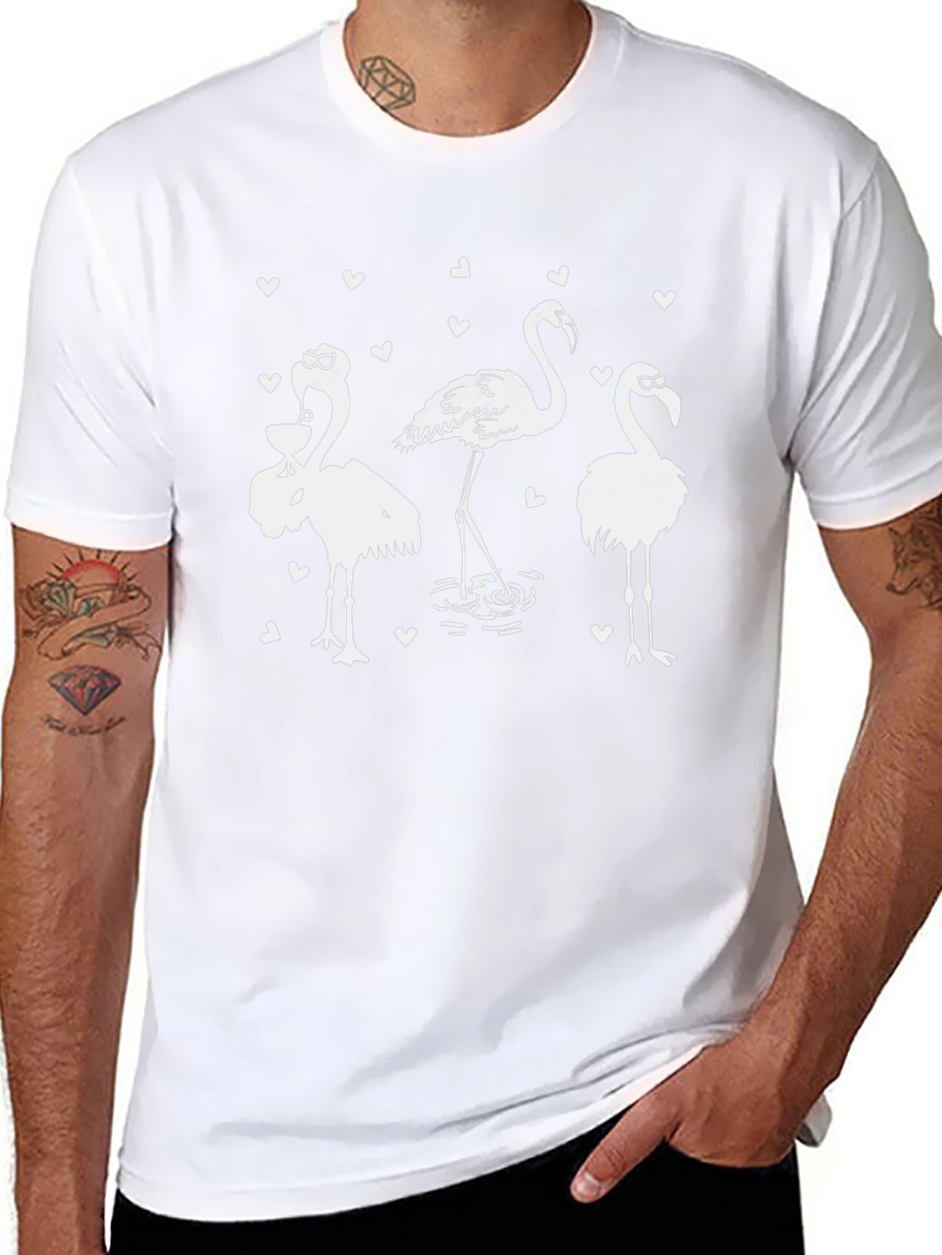 Flamingo T-Shirt: Fun Stylish Cotton Tee