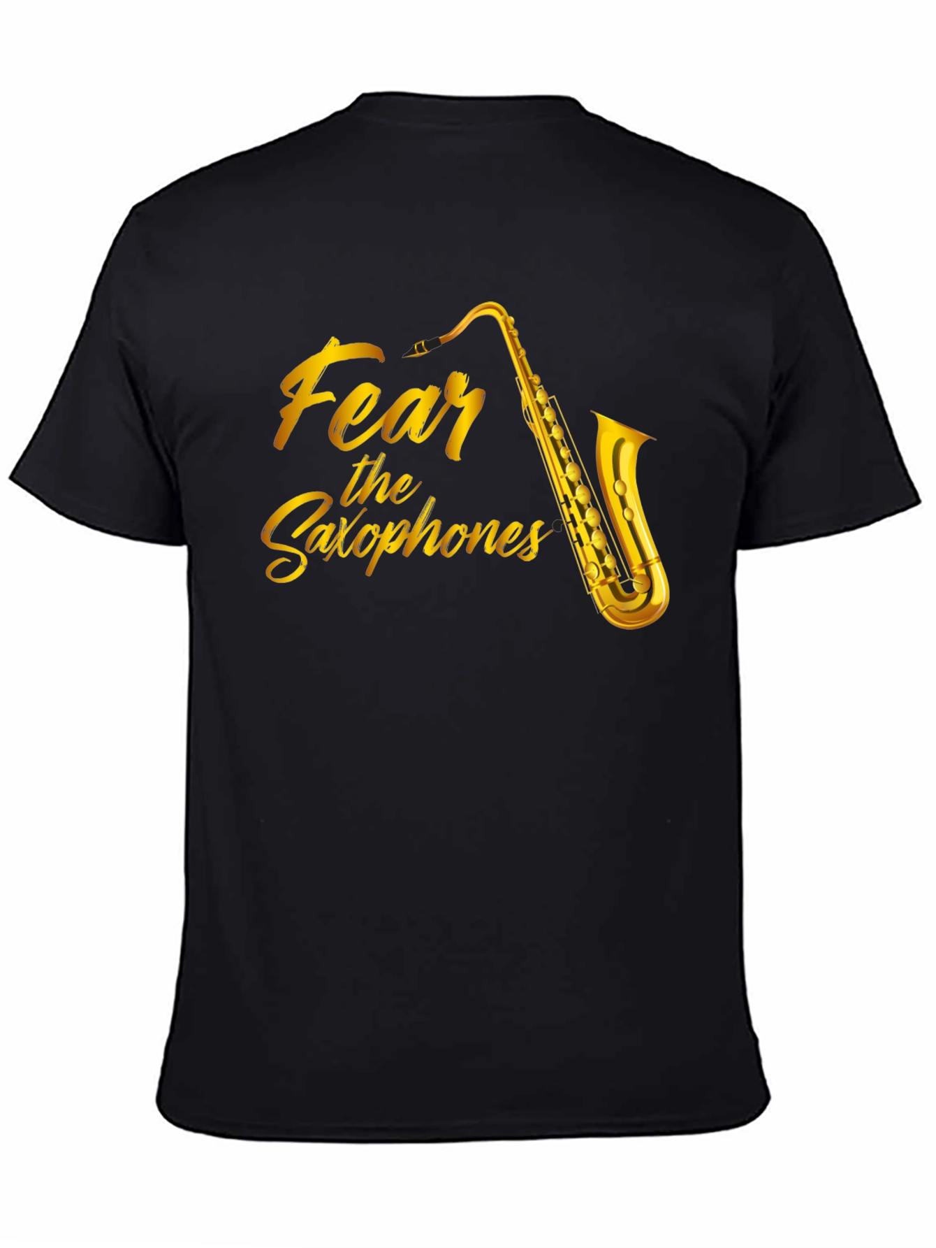 Fear the Saxophones Graphic T-Shirt