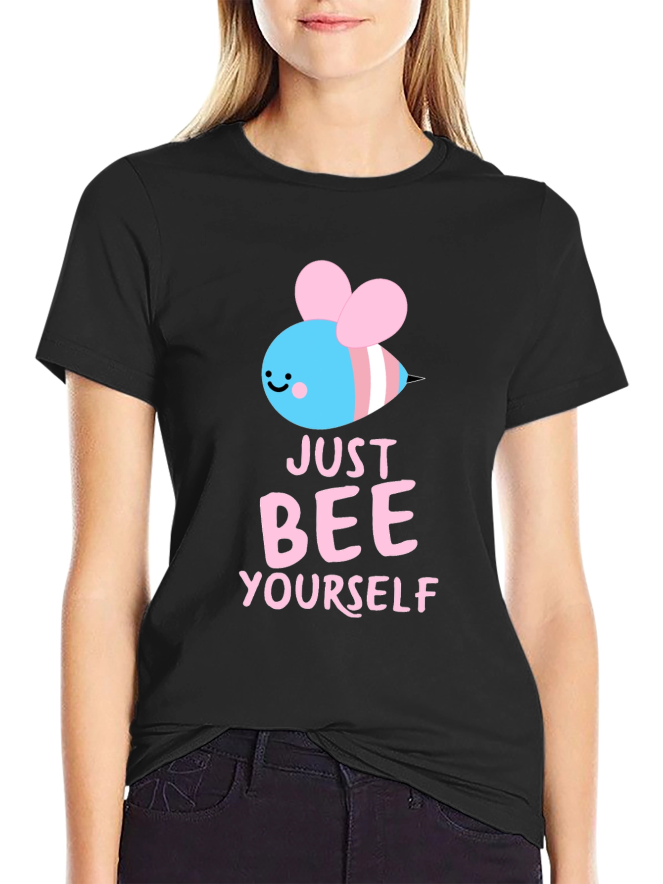 Just Bee Yourself Transgender Pride T-Shirt