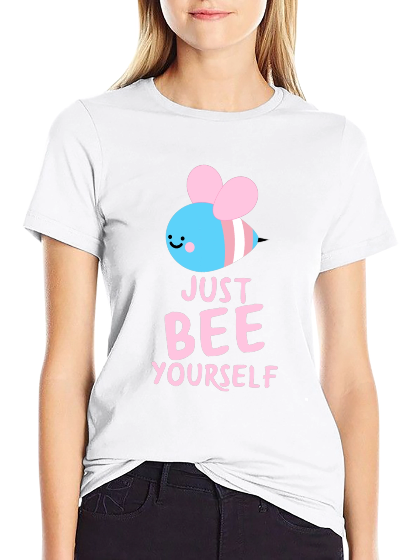 Just Bee Yourself Transgender Pride T-Shirt