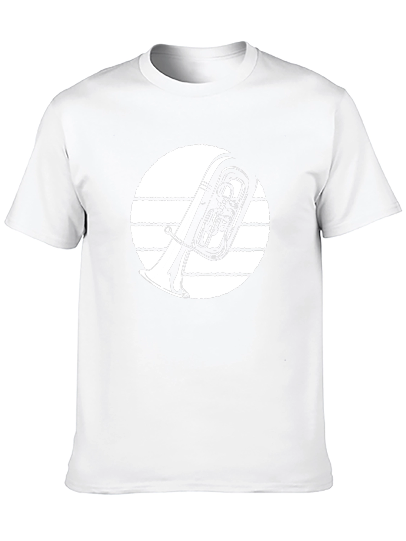 Black Tuba Graphic Tee - Musicians Delight