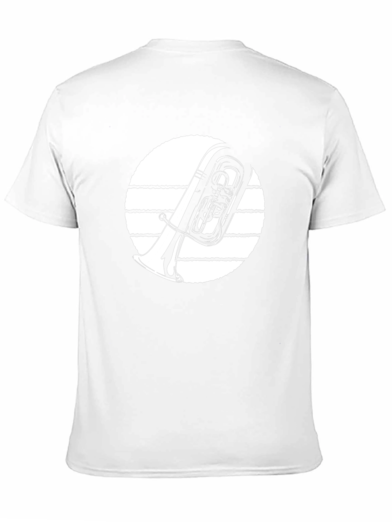 Black Tuba Graphic Tee - Musicians Delight