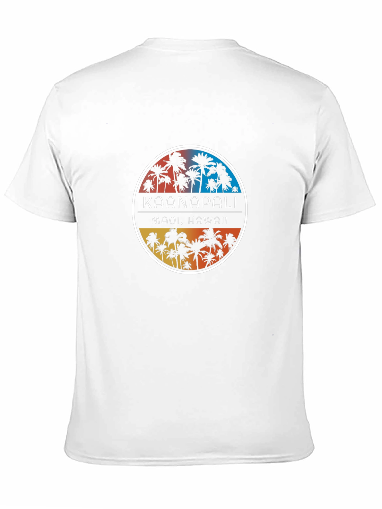 Kaanapali Maui Hawaii Palm Tree T-Shirt