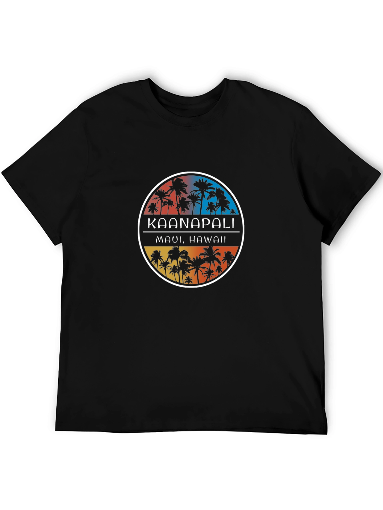 Kaanapali Maui Hawaii Palm Tree T-Shirt