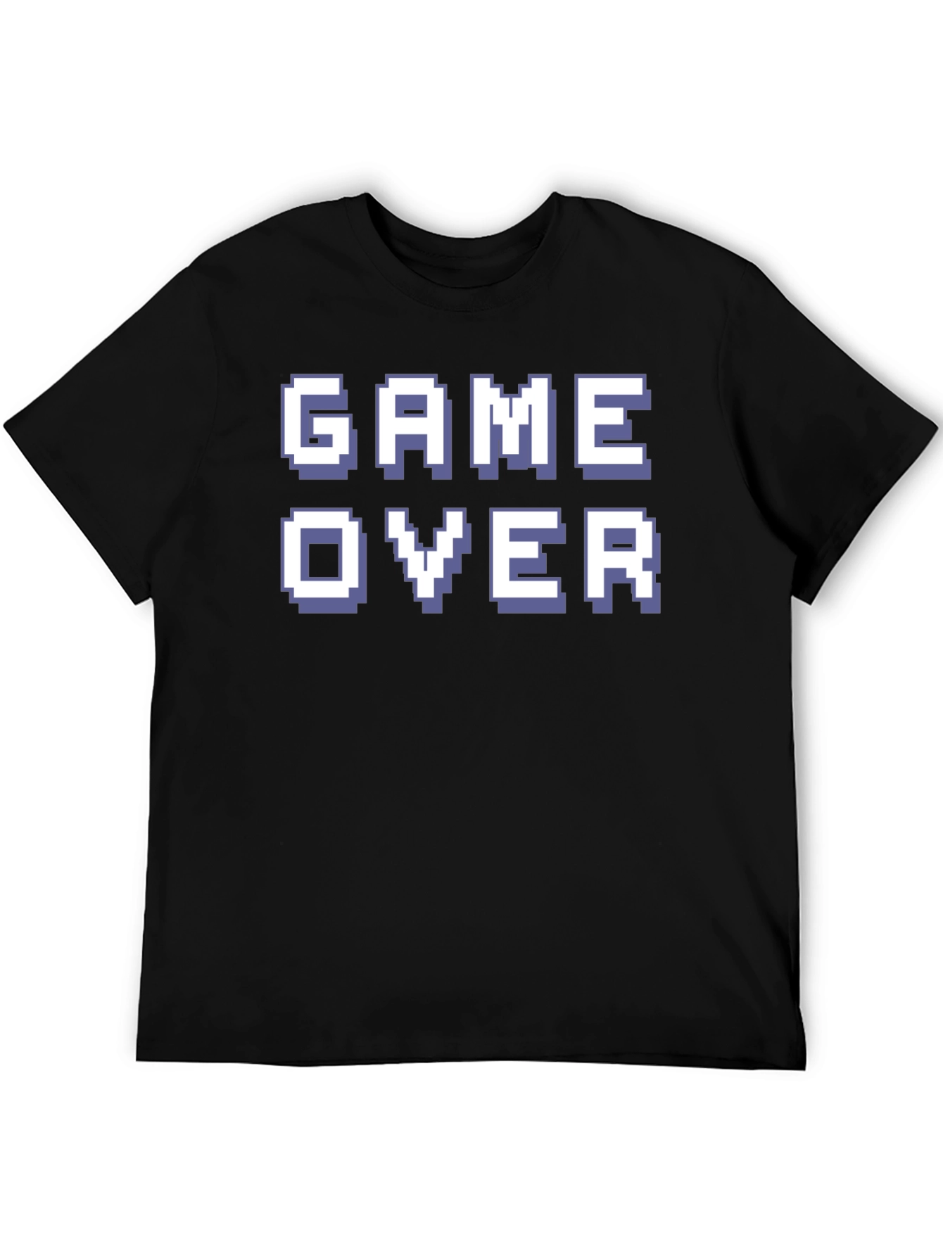 Game Over Graphic Tee - Retro Pixel Design