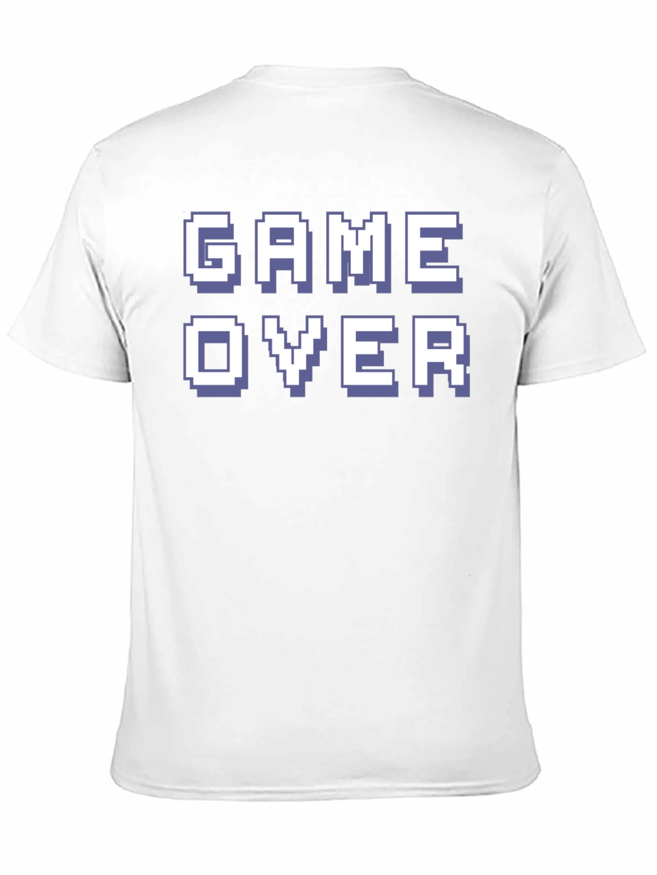 Game Over Graphic Tee - Retro Pixel Design