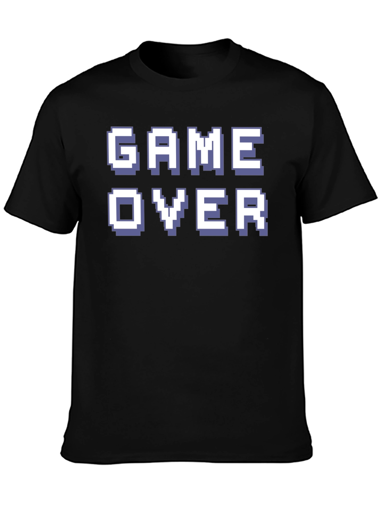 Game Over Graphic Tee - Retro Pixel Design