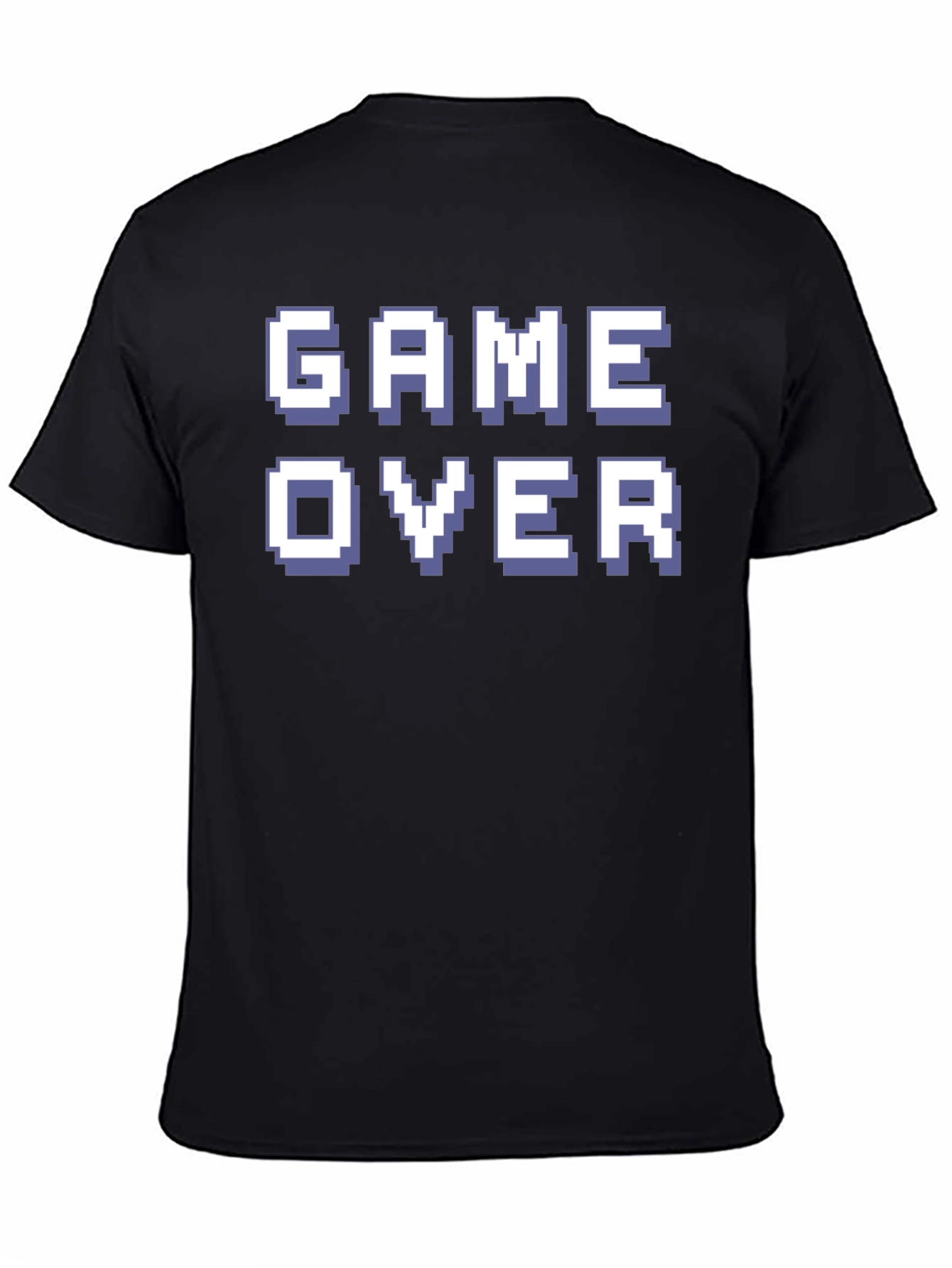 Game Over Graphic Tee - Retro Pixel Design